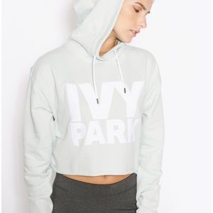 ivy park crop hoodie
